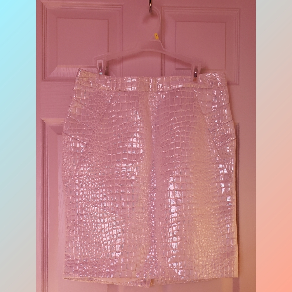 Worthington White Skirt